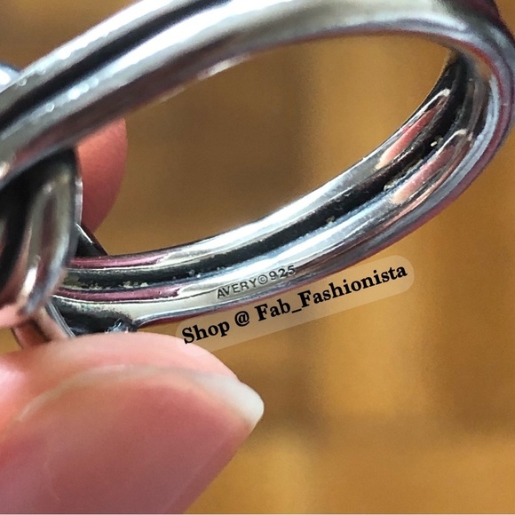 James Avery Rare Retired True Love Double Knot Infinity Ring - Picture 8 of 9